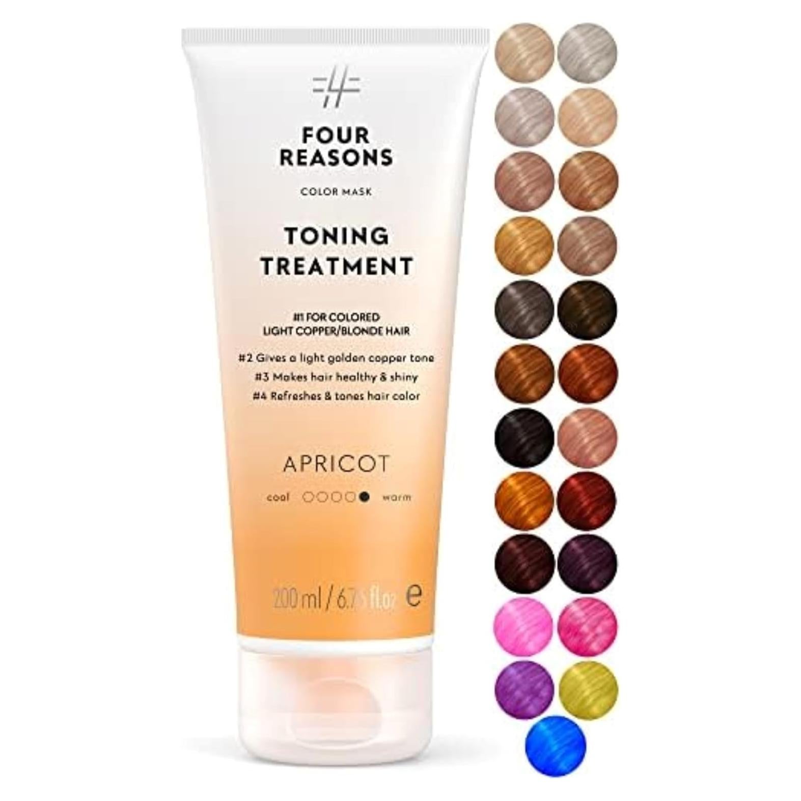 Acondicionador Depositor de Color Four Reasons Albaricoque 200ml