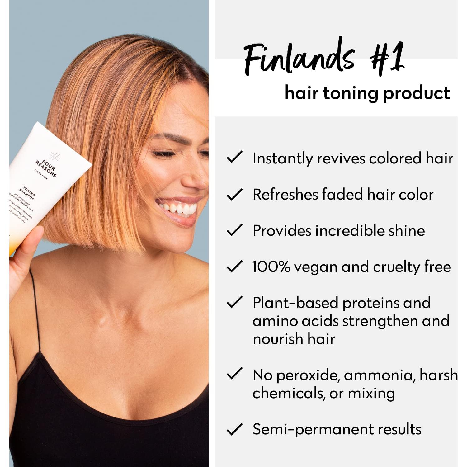 Acondicionador Depositor de Color Four Reasons Albaricoque 200ml