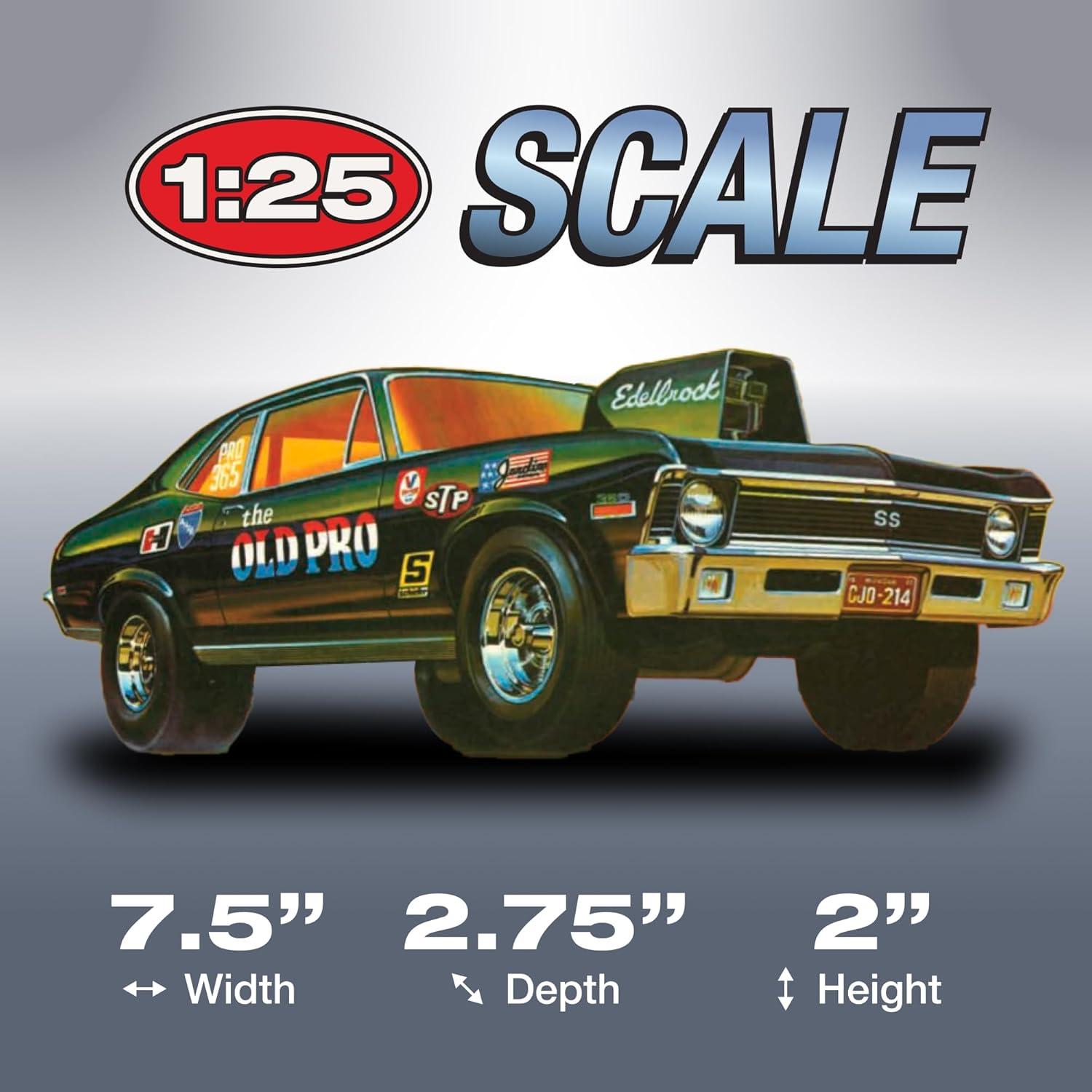 Kit de Modelo AMT 1972 Chevy Nova SS 1:25 Escala