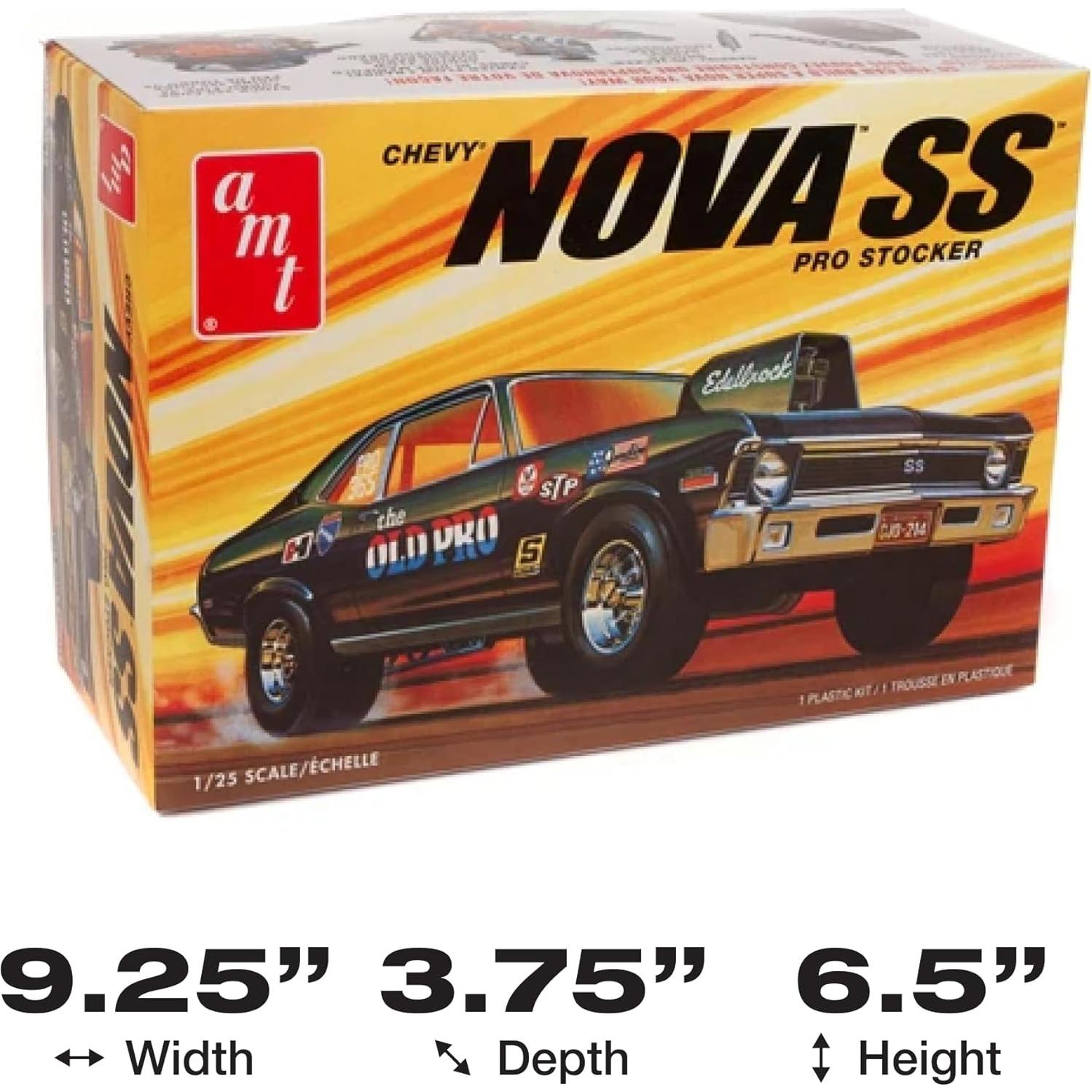 Kit de Modelo AMT 1972 Chevy Nova SS 1:25 Escala