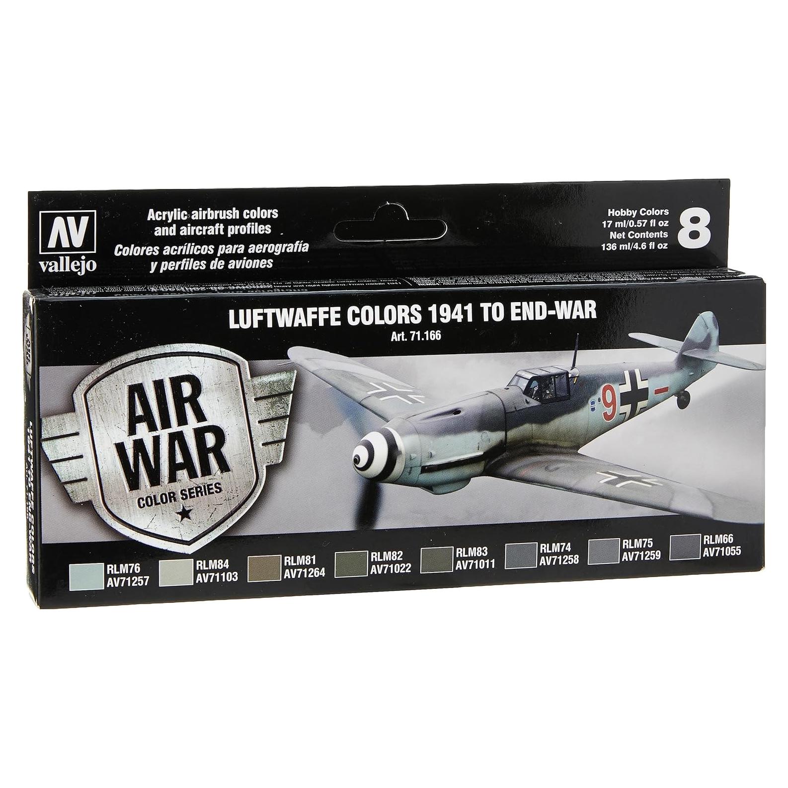 Set de Pintura Acuarela Model Air Vallejo 17ml - Aerografía