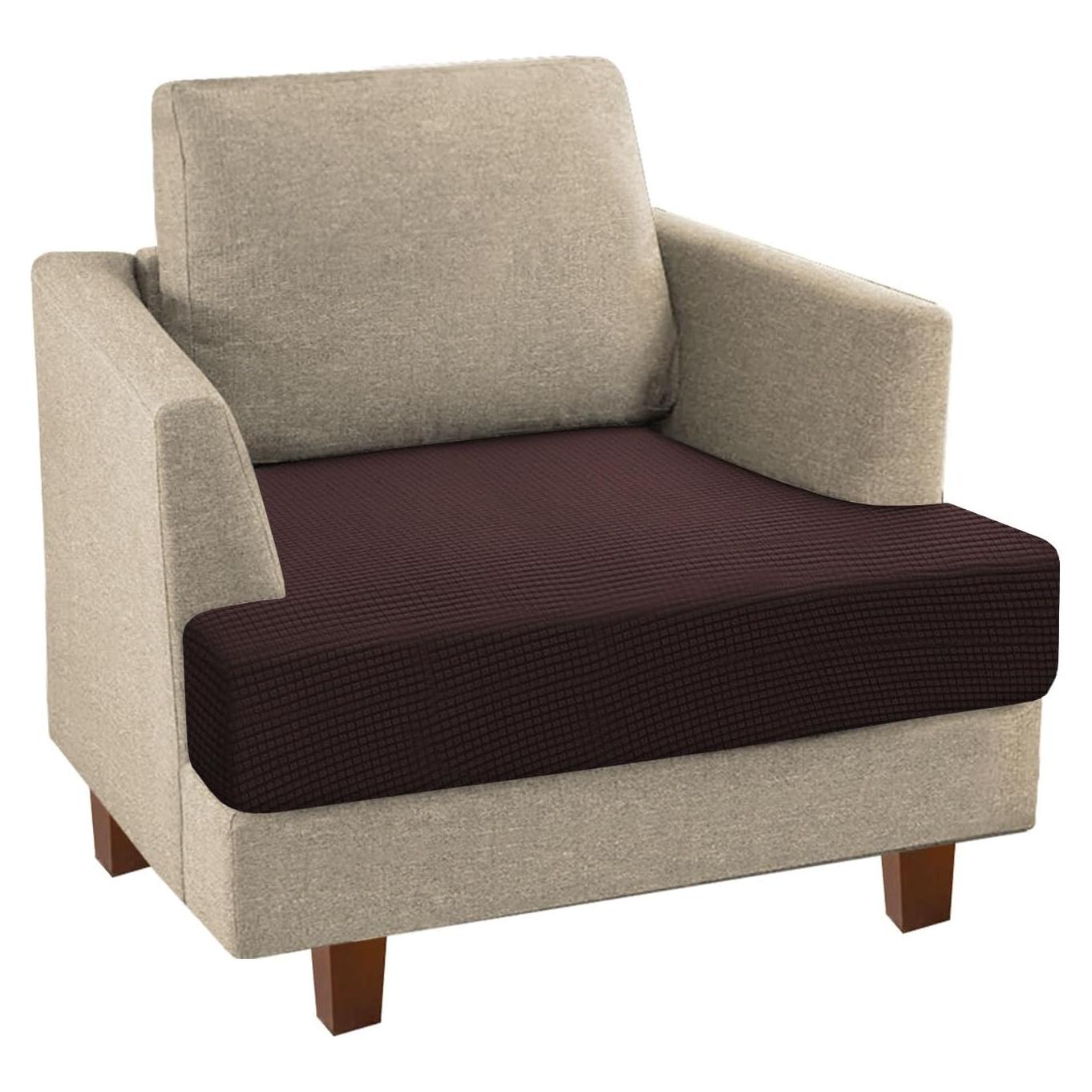 Funda de Cojín PrinceDeco Stretch T Marrón 81-102 cm