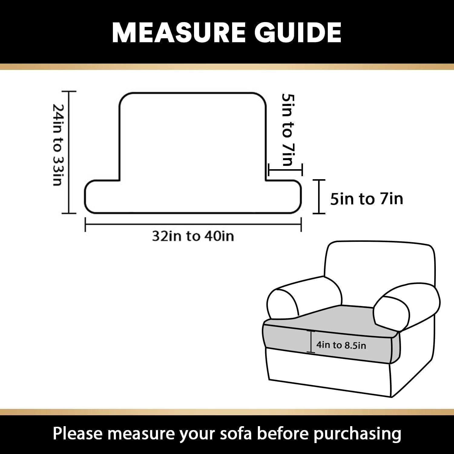 Funda de Cojín PrinceDeco Stretch T Marrón 81-102 cm