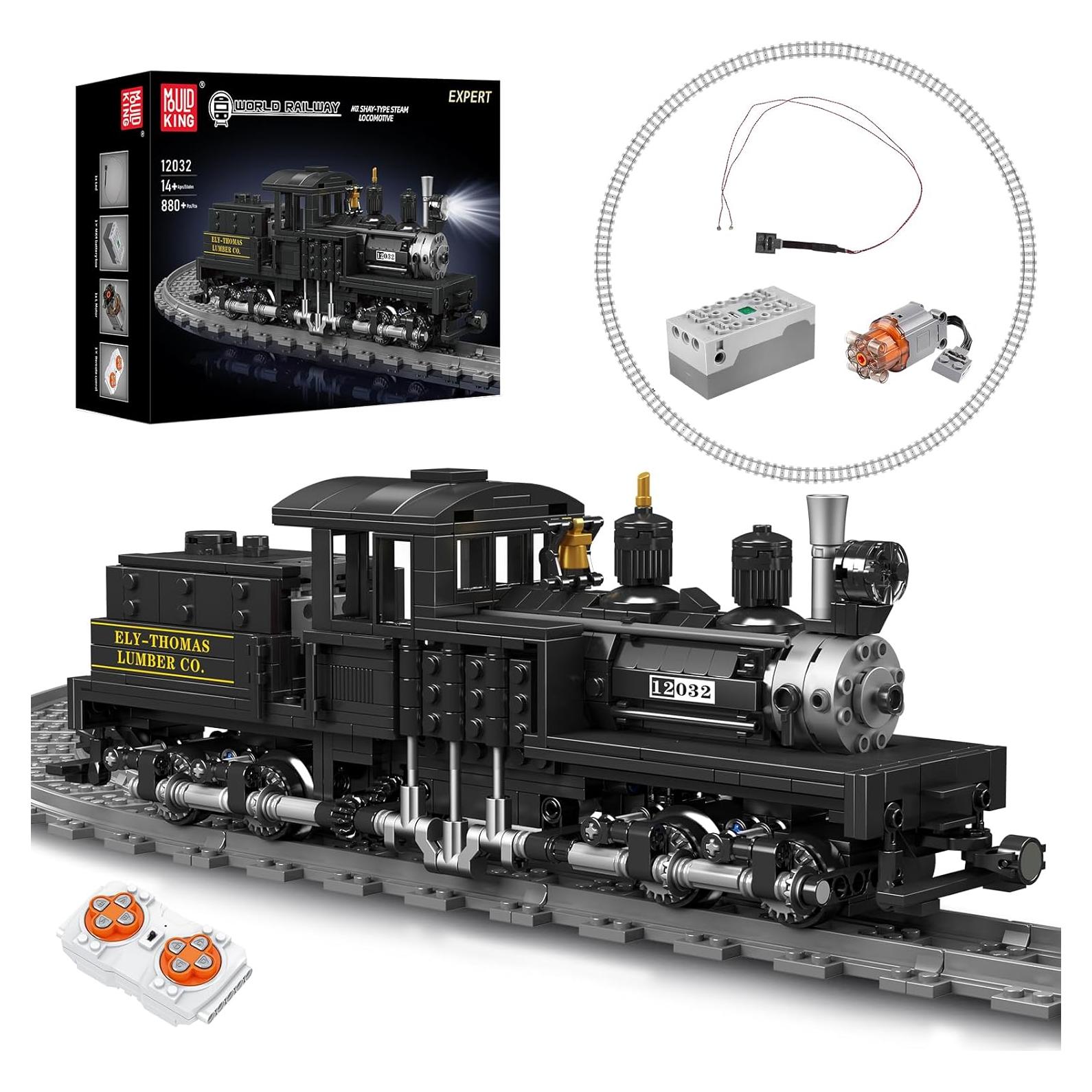 Juego de Construcción Locomotora Mould King 880 PCS LED Control