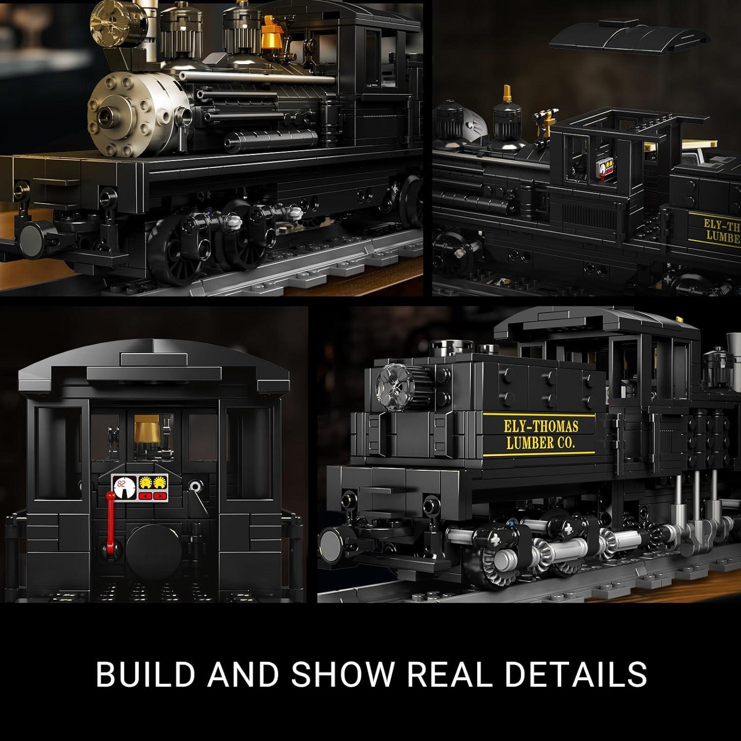 Juego de Construcción Locomotora Mould King 880 PCS LED Control