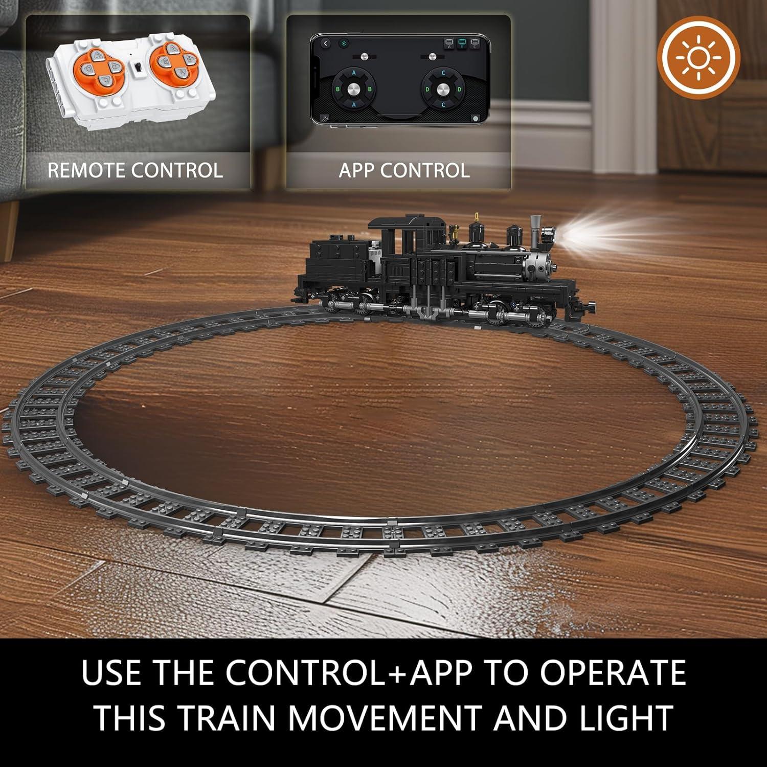 Juego de Construcción Locomotora Mould King 880 PCS LED Control