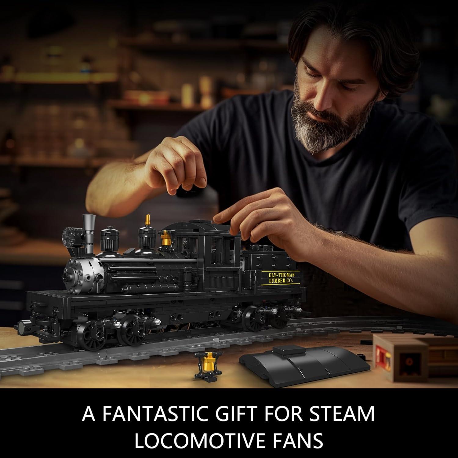 Juego de Construcción Locomotora Mould King 880 PCS LED Control