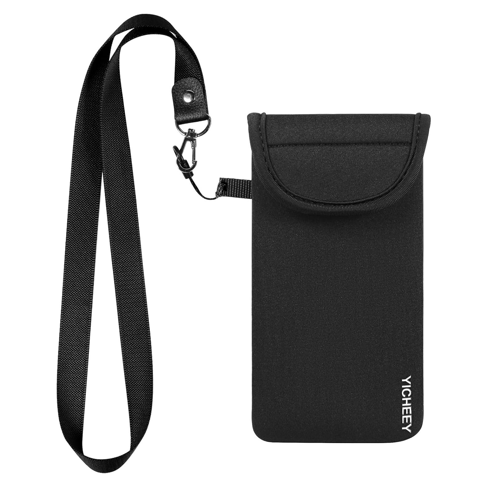 Funda de Neopreno YICHEEY para Teléfono con Correa y Clip