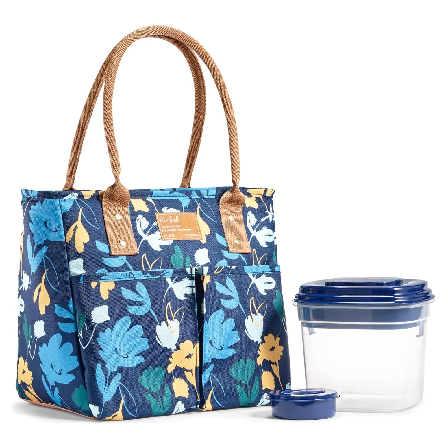 Bolsa de Almuerzo Aislada Fit & Fresh para Mujeres - Silo Marino