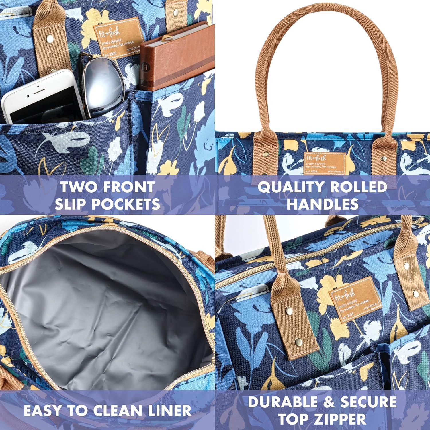 Bolsa de Almuerzo Aislada Fit & Fresh para Mujeres - Silo Marino