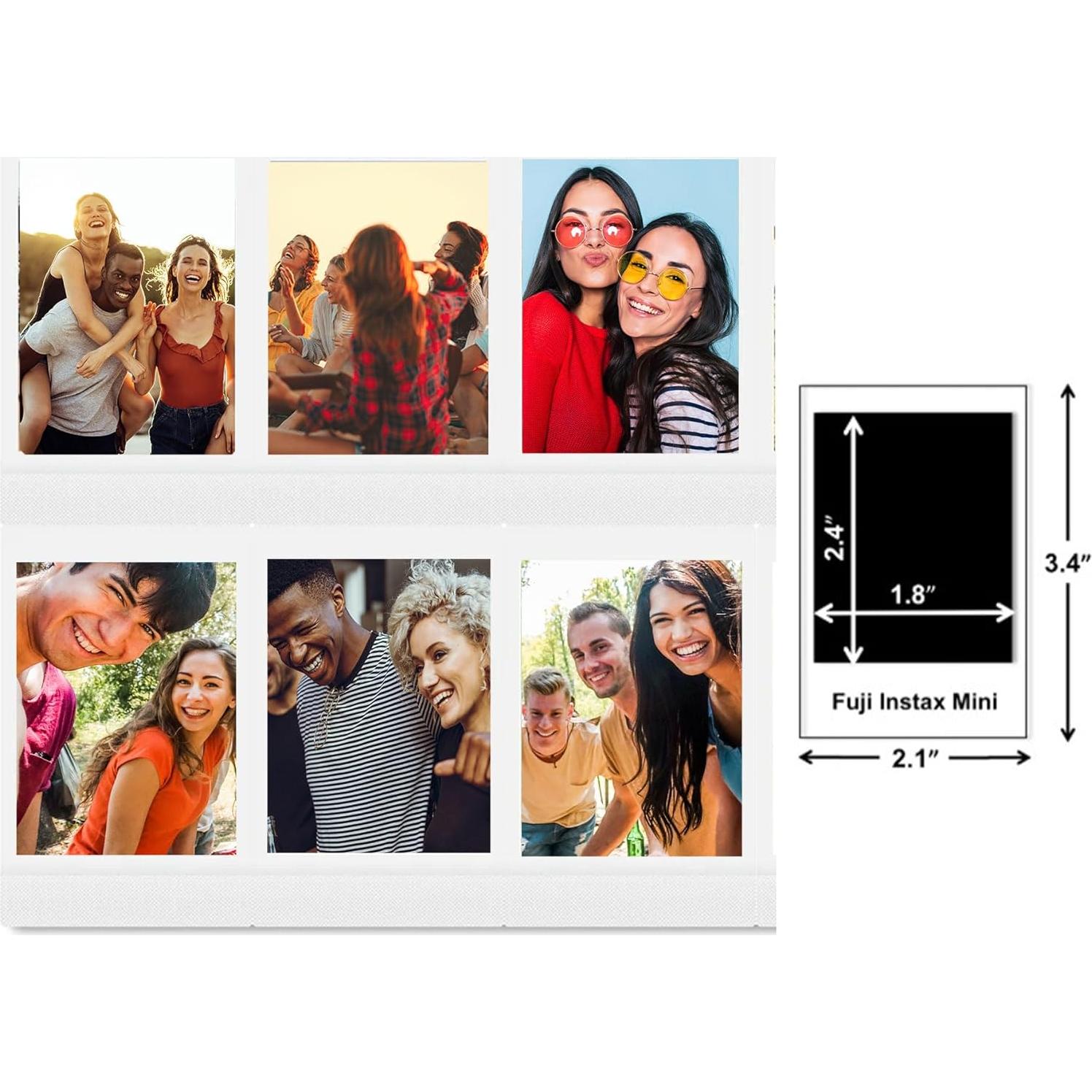 Película Instantánea Fujifilm Instax Mini - 200 Hojas (10 Paquetes)