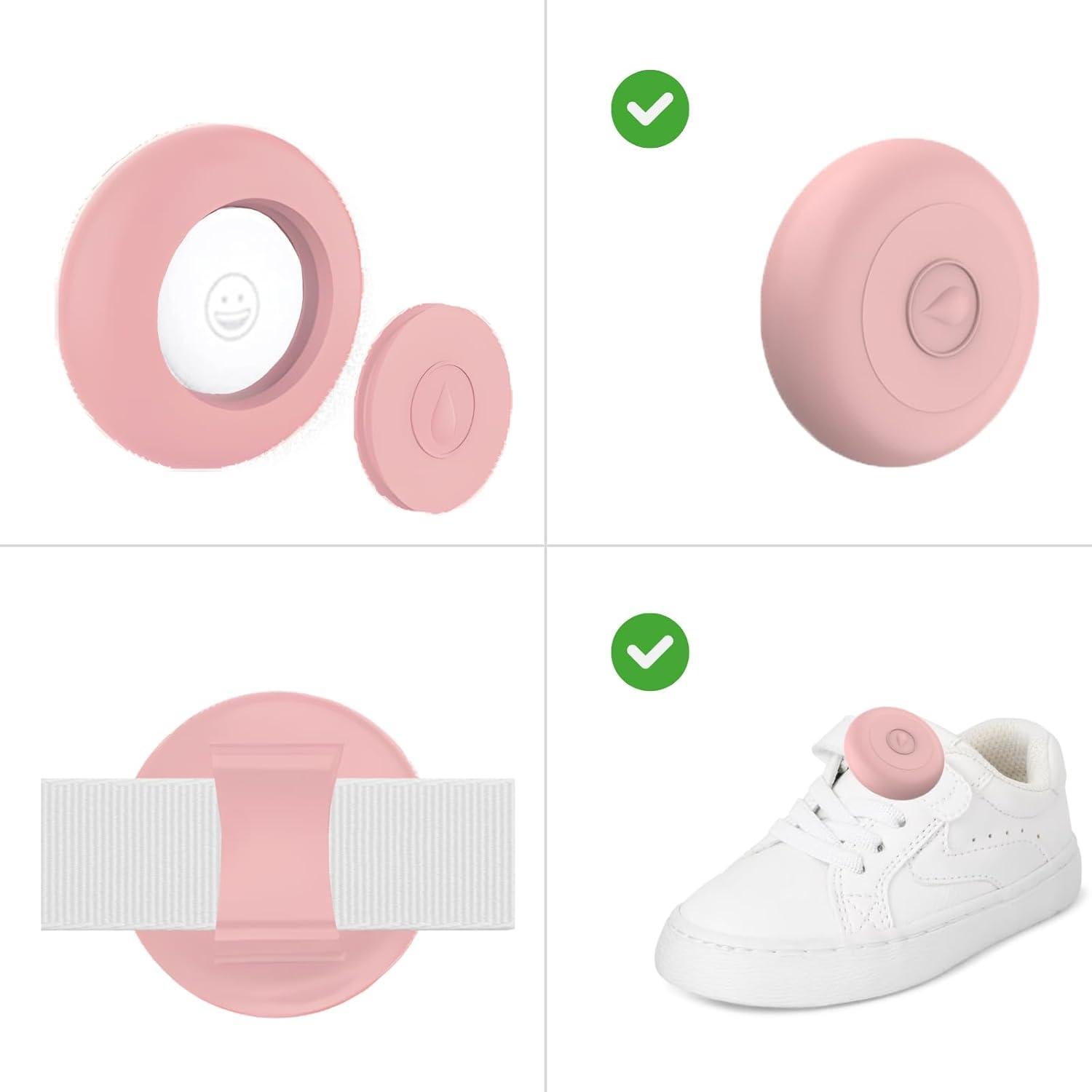 Soporte para AirTag TERRATREK para Zapatos Niños IP68 2-Pack