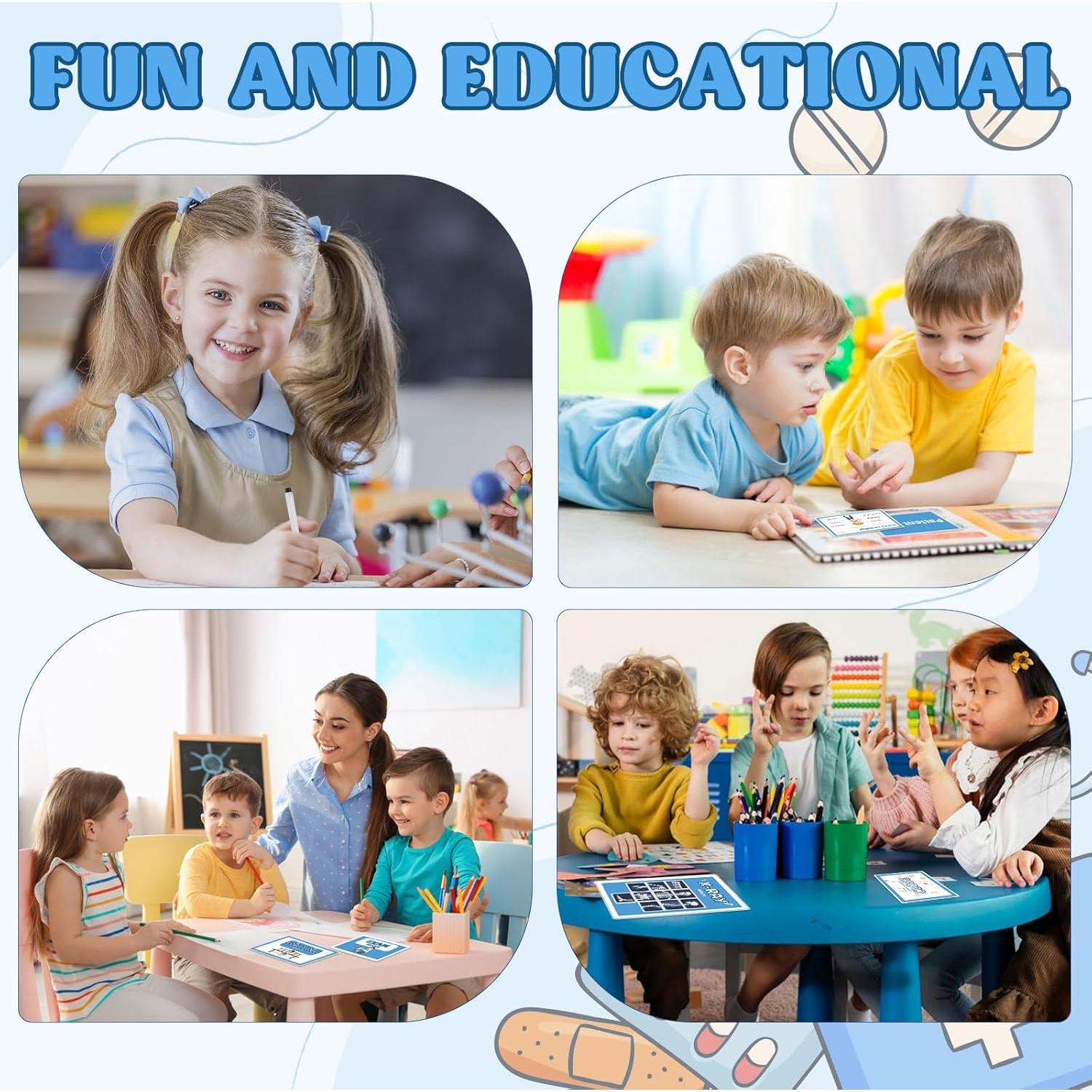 Juego de Doctor 8 PCS SHIQIKEJIPTY Kit Educativo para Niños