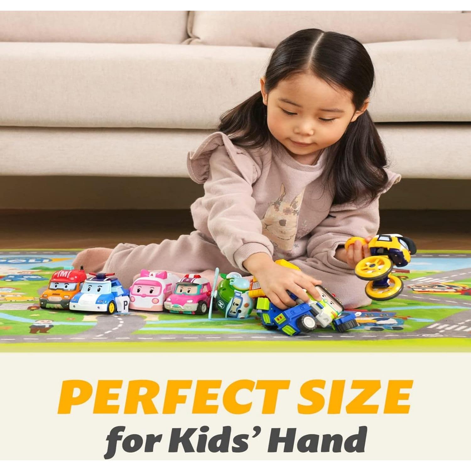 Robocar Poli Bucky 13cm Robot Transformador Juguete Rescate