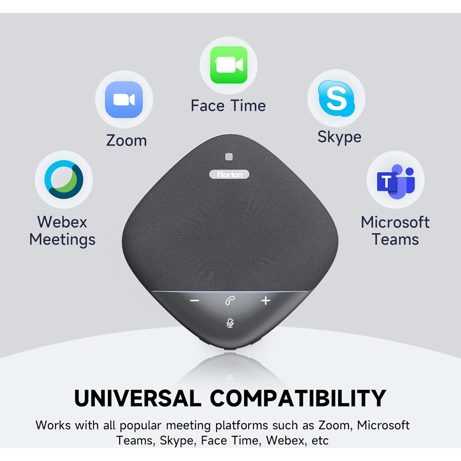 Altavoz de Conferencia Inalámbrico HORION HM-5P 8 Micrófonos