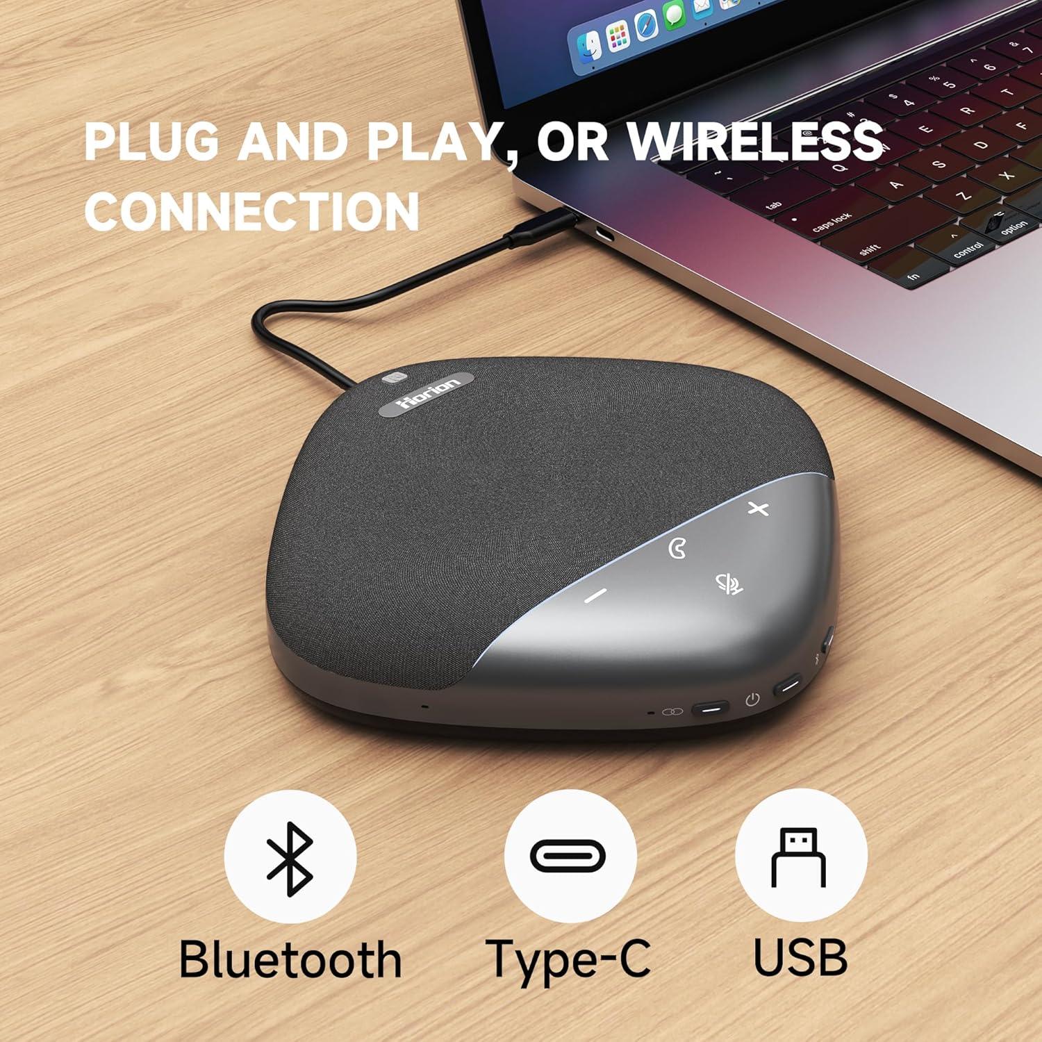 Altavoz de Conferencia Inalámbrico HORION HM-5P 8 Micrófonos