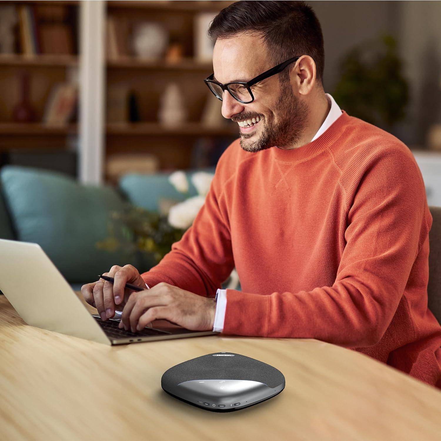 Altavoz de Conferencia Inalámbrico HORION HM-5P 8 Micrófonos