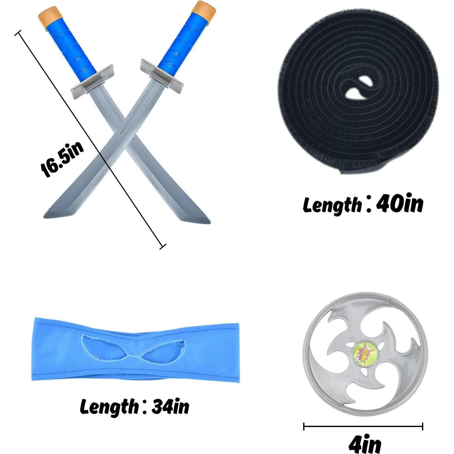 Disfraz de Tortuga Superhéroe BUUFAN - Ajustable y Seguro
