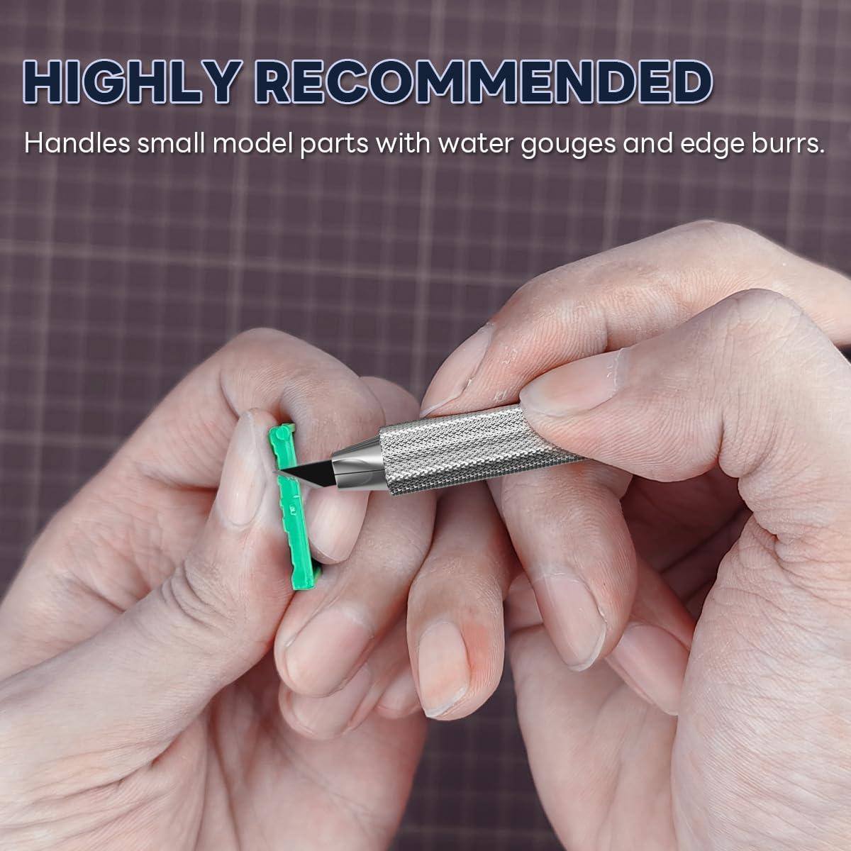 Cuchillo de Manualidades Stedi MS-21 con 20 Hojas Reemplazables