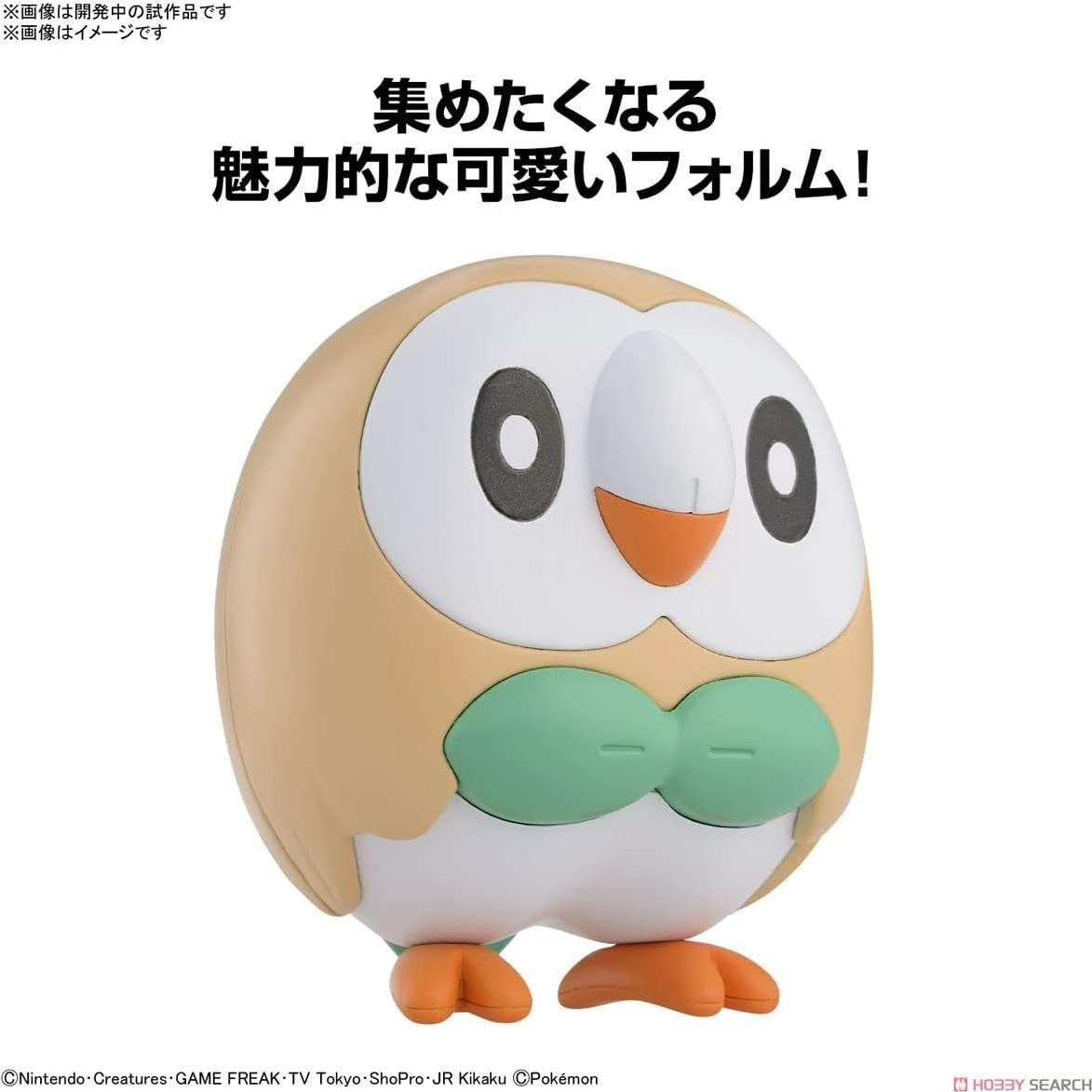 Kit de Modelo Rápido Pokémon #10 Rowlet - Bandai Spirits