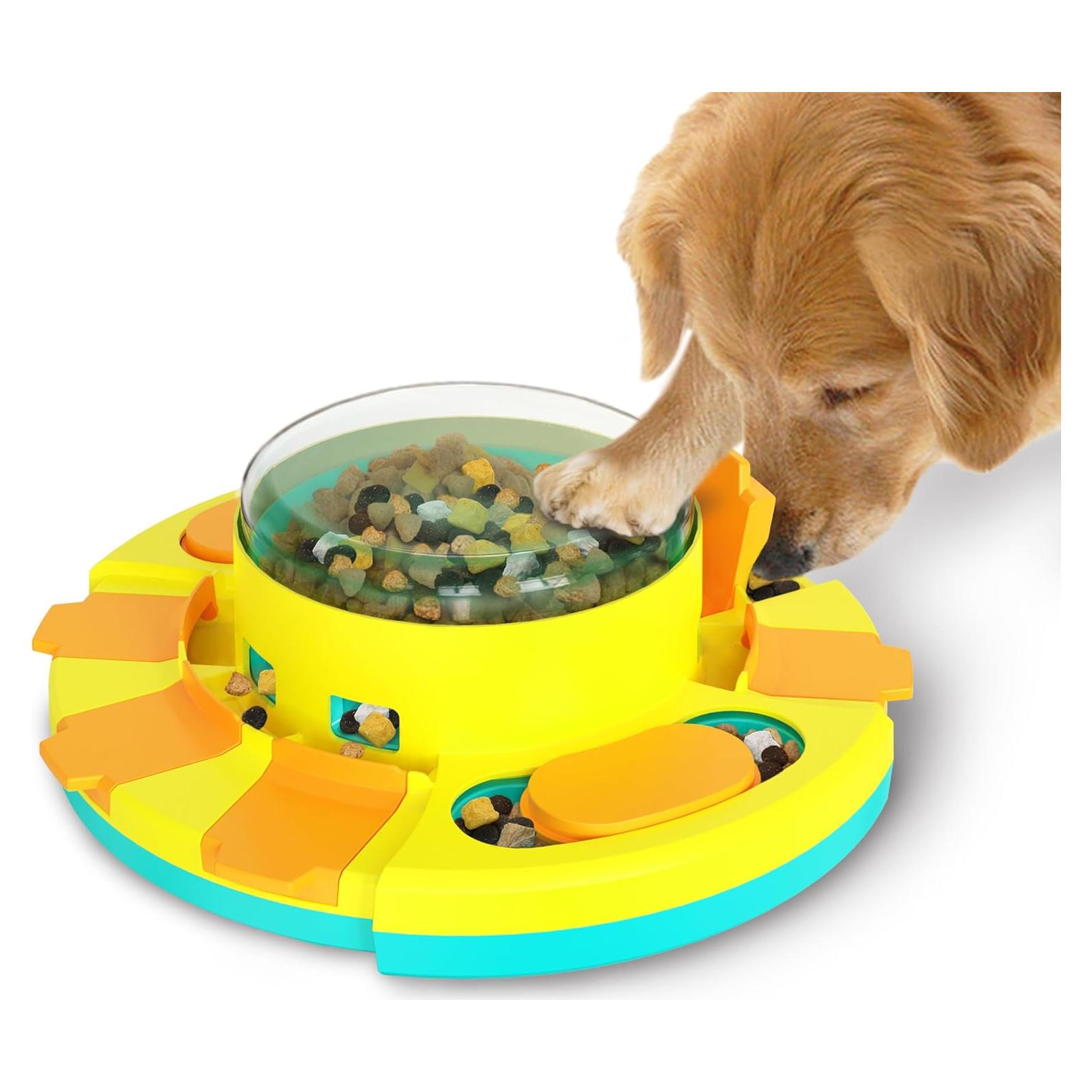 Rompecabezas para Perros Aluckmao - Juguete Comedero 26x10.8cm