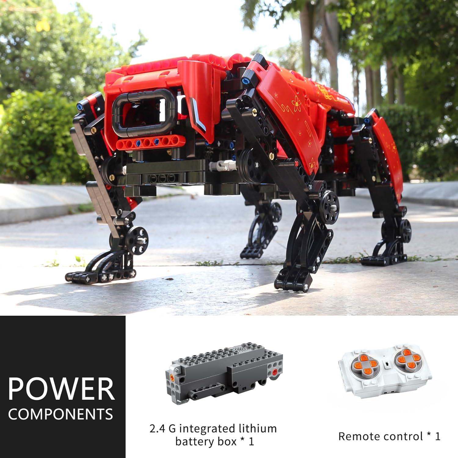 Robot Perro Mould King 15067 936 Piezas Control Remoto