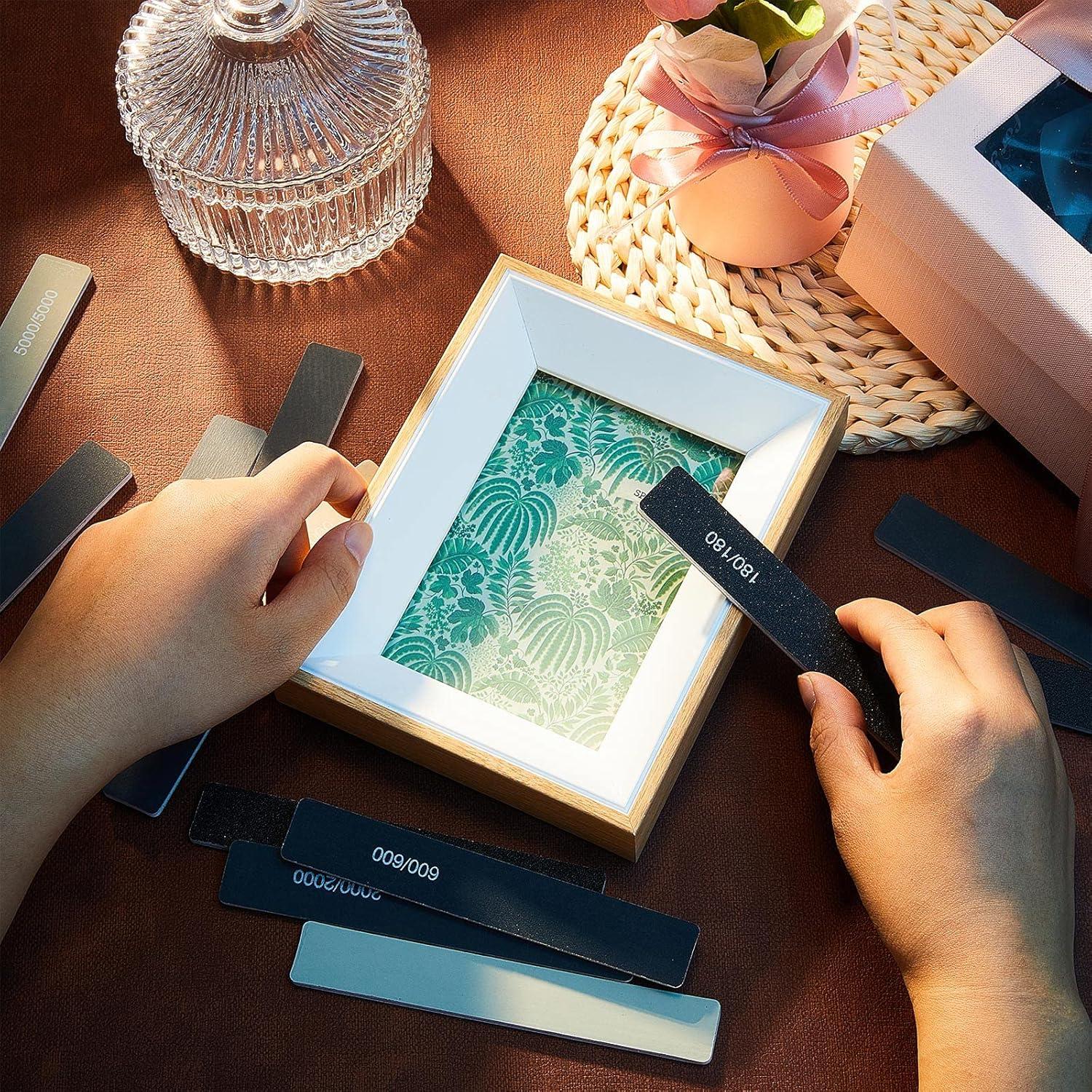 Palitos de Lijado Honoson 10 Pcs Granos Variados Manualidades