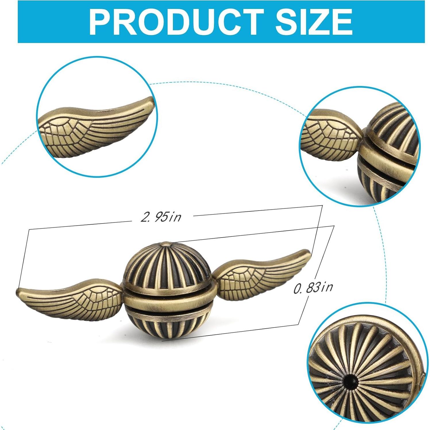 Spinner de Fidget de Bronce Dilabnba - Alivio de Estrés 15.2cm