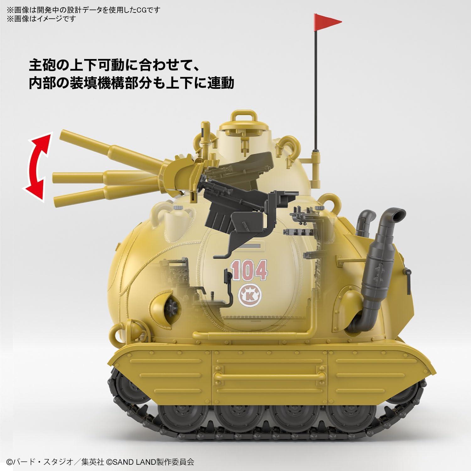 Kit de Modelo Tanque Sand Land 104 - Bandai Spirits 1/35