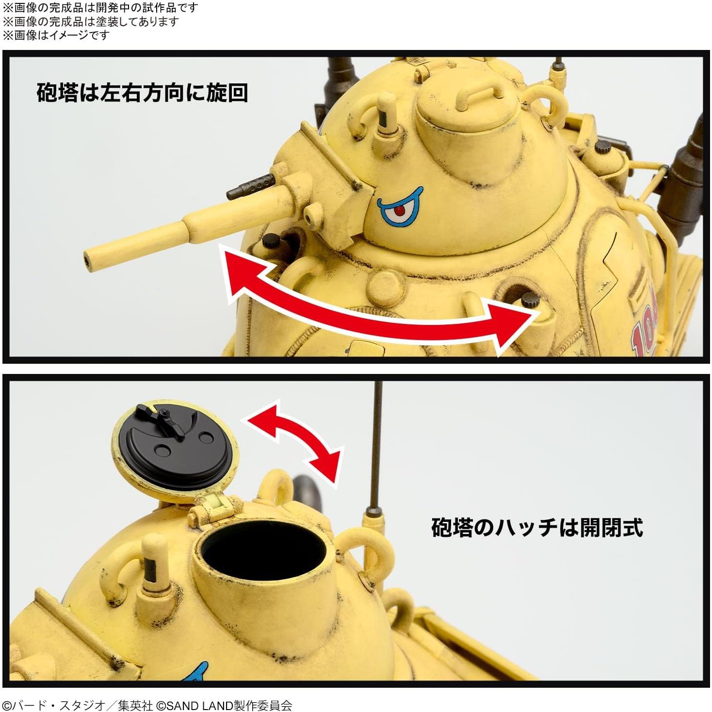 Kit de Modelo Tanque Sand Land 104 - Bandai Spirits 1/35