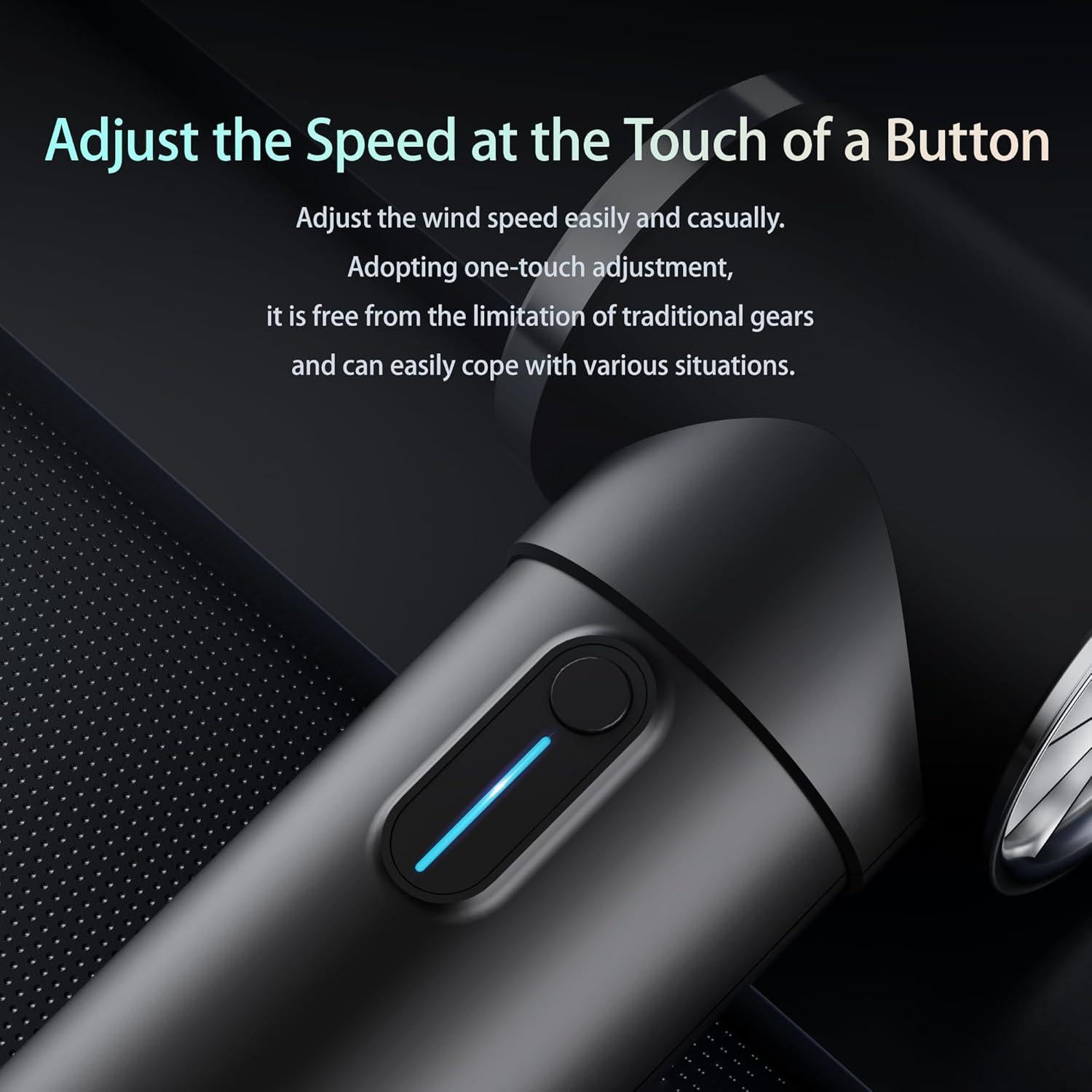 Soplador de Aire Inalámbrico GURÚ TF50, 600W, 0.91KG Empuje