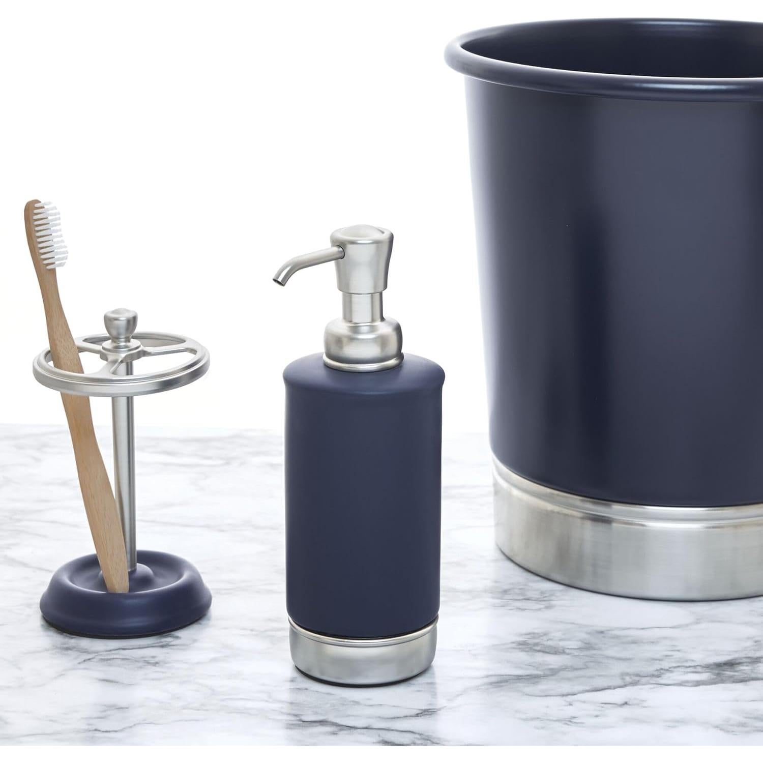 Soporte para Cepillos de Dientes iDesign York 3 Compartimentos