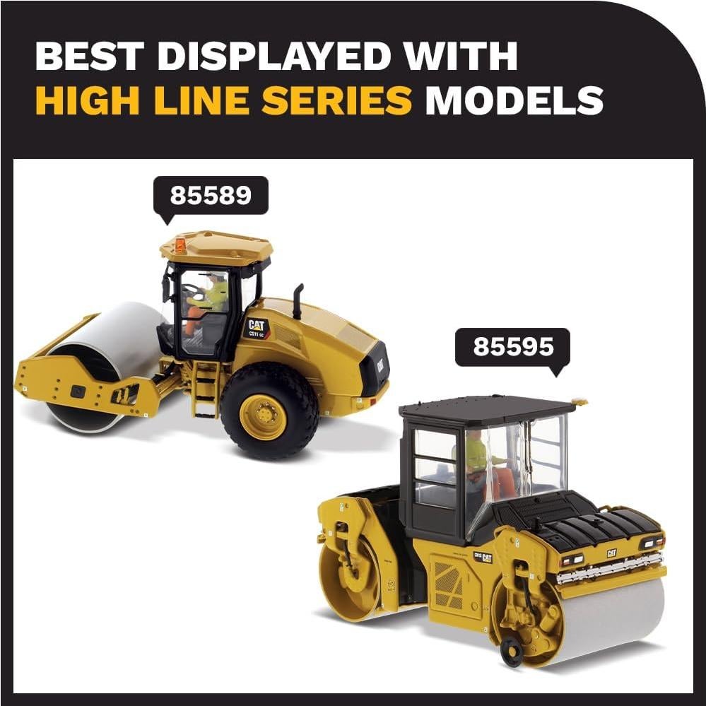 Compactador Vibratorio Caterpillar CB-13 Diecast Masters 1:50