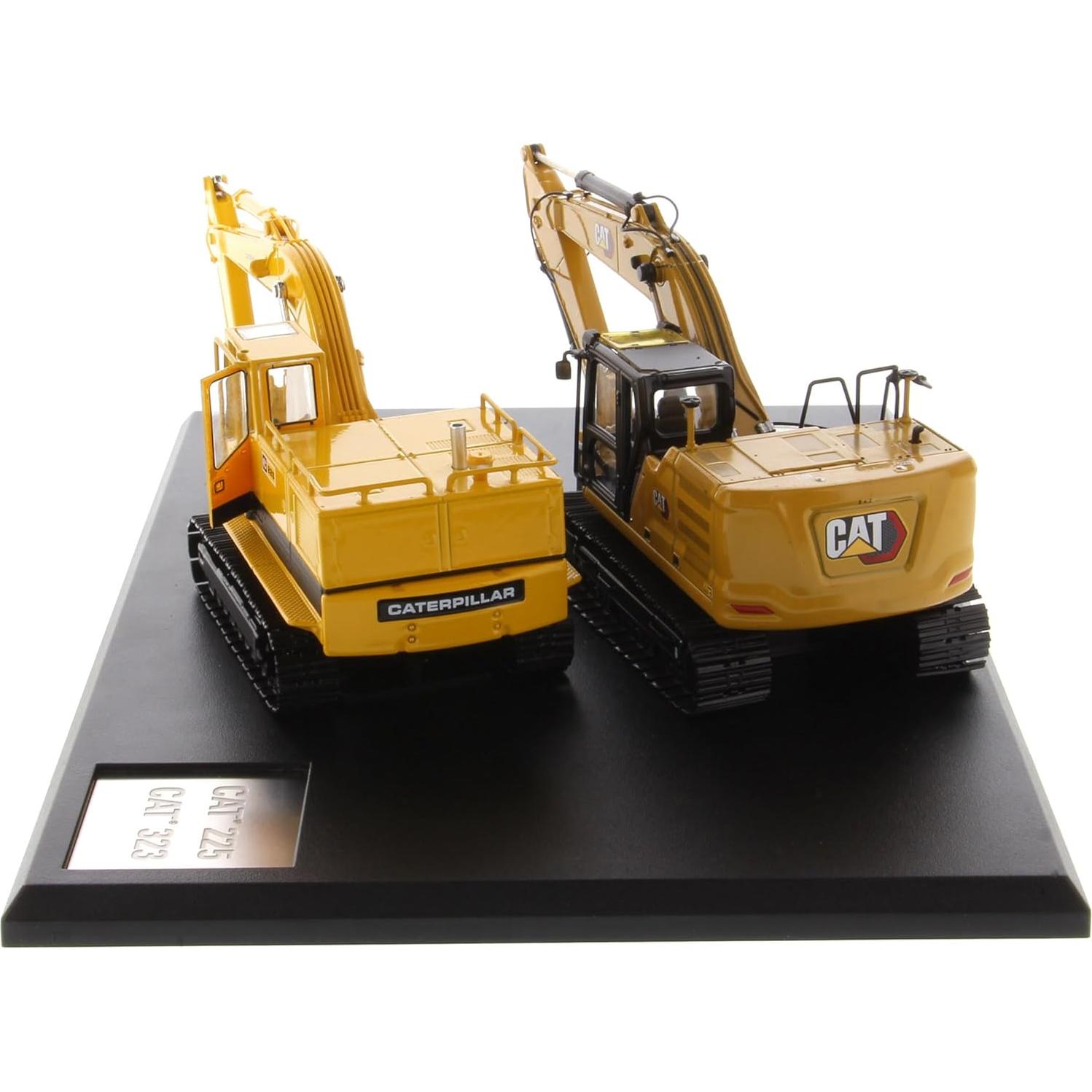 Excavadoras Caterpillar 225 y 323 Diecast Masters 1:50