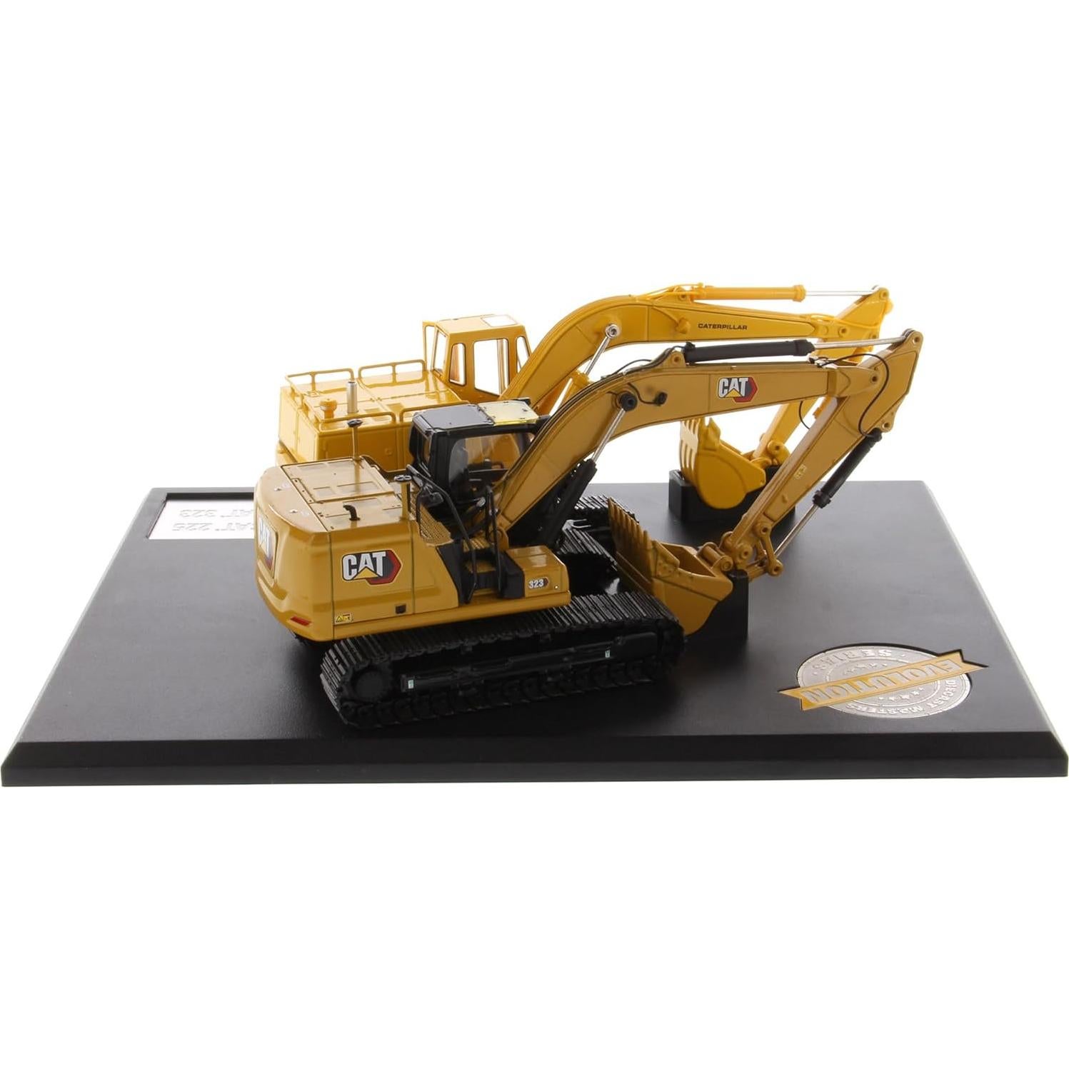Excavadoras Caterpillar 225 y 323 Diecast Masters 1:50