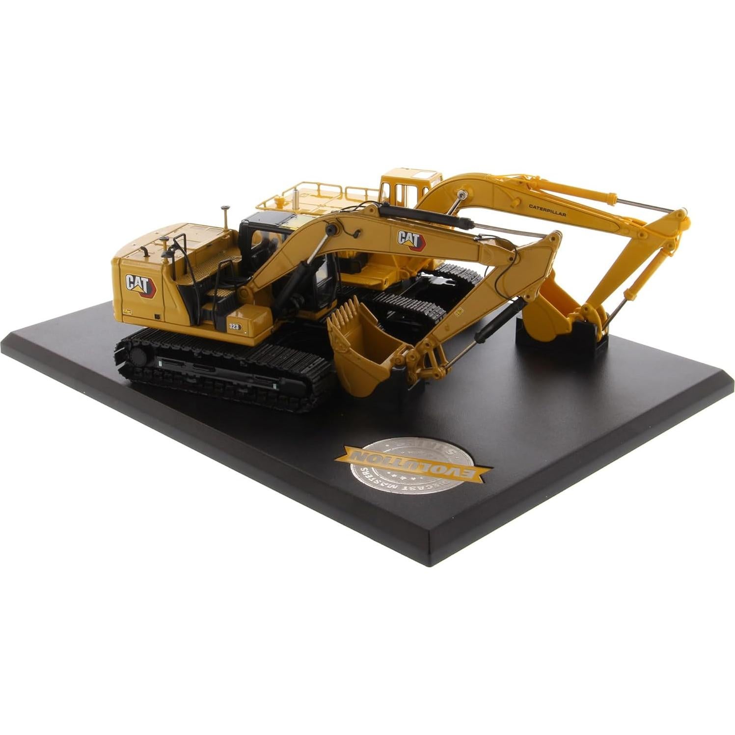 Excavadoras Caterpillar 225 y 323 Diecast Masters 1:50
