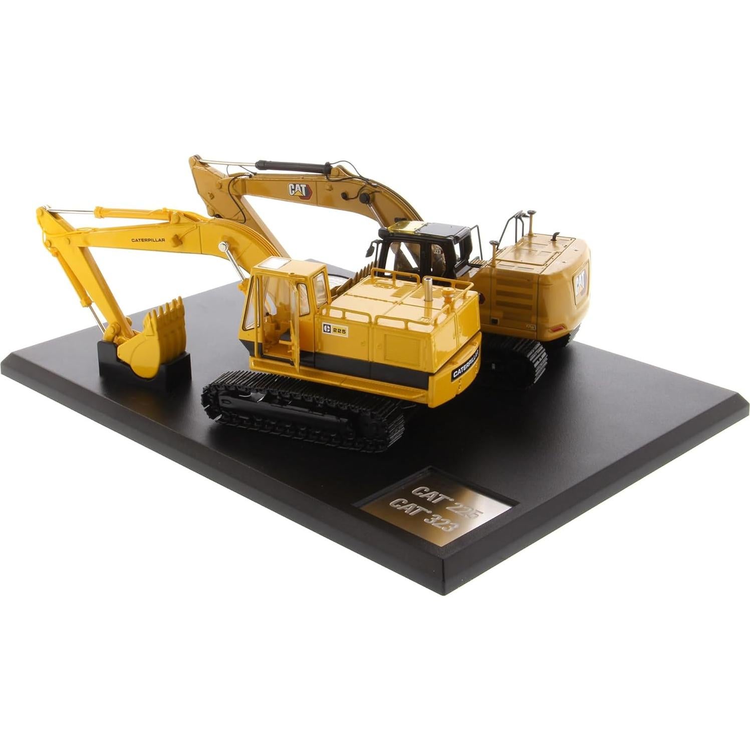 Excavadoras Caterpillar 225 y 323 Diecast Masters 1:50
