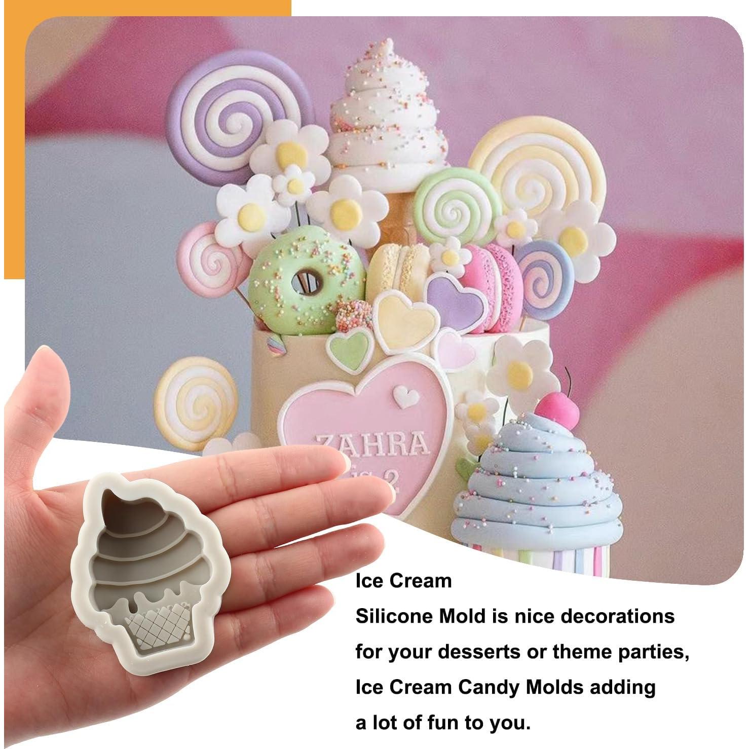 Moldes de Silicona para Donut y Macaron Sijiangmold - Set de 4