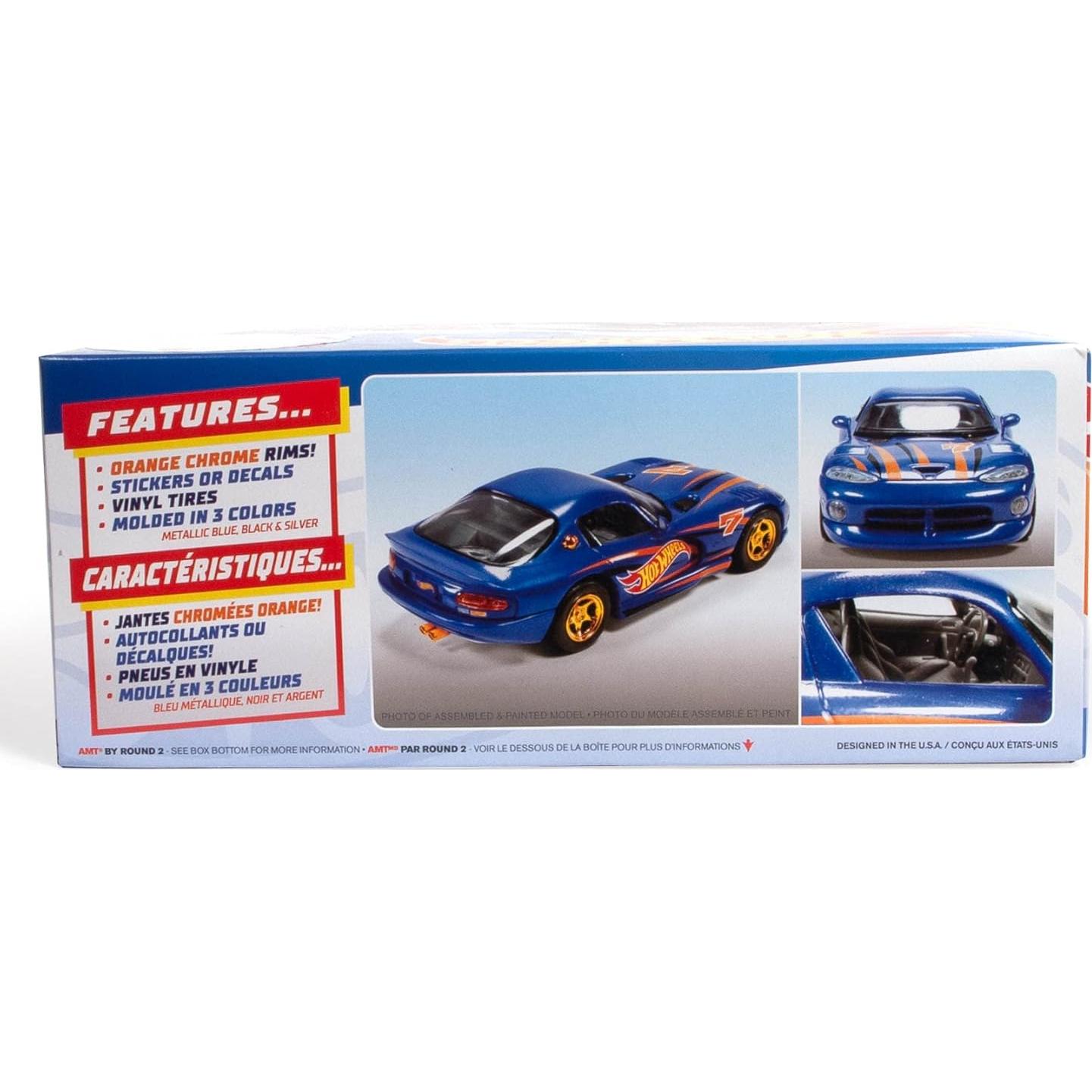 Kit Modelo AMT Hot Wheels Dodge Viper GTS 1/25 17,78 cm