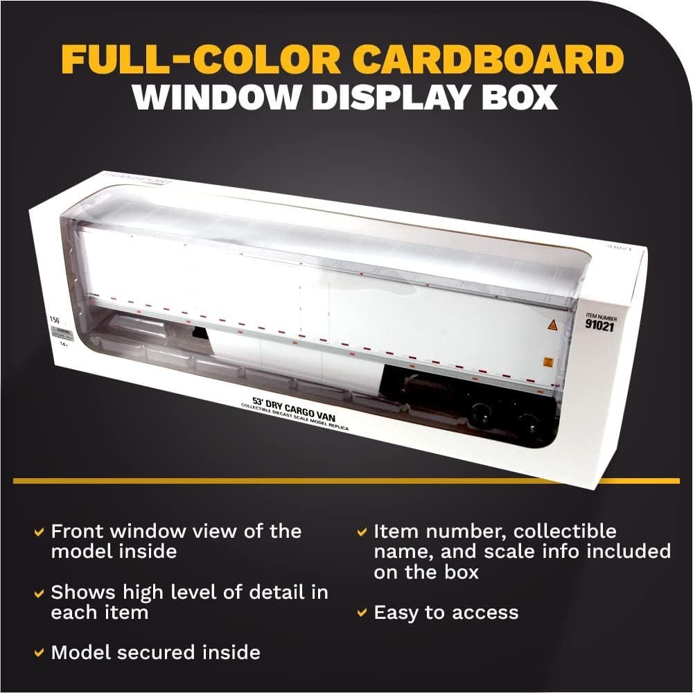 Remolque de Carga Seca Diecast Masters 1:50 53' Detalles