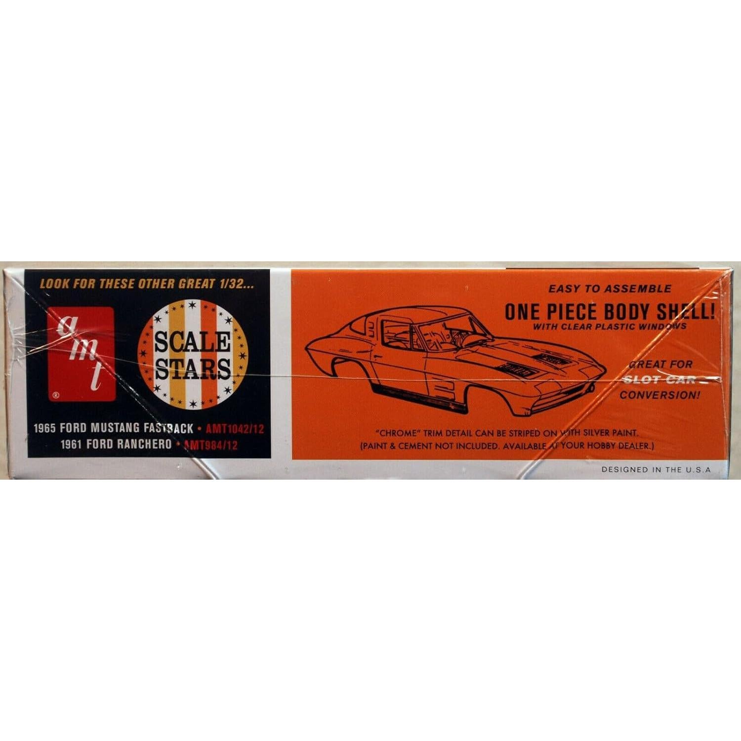 Kit de Modelo AMT Chevy Corvette 1963 Escala 1:32