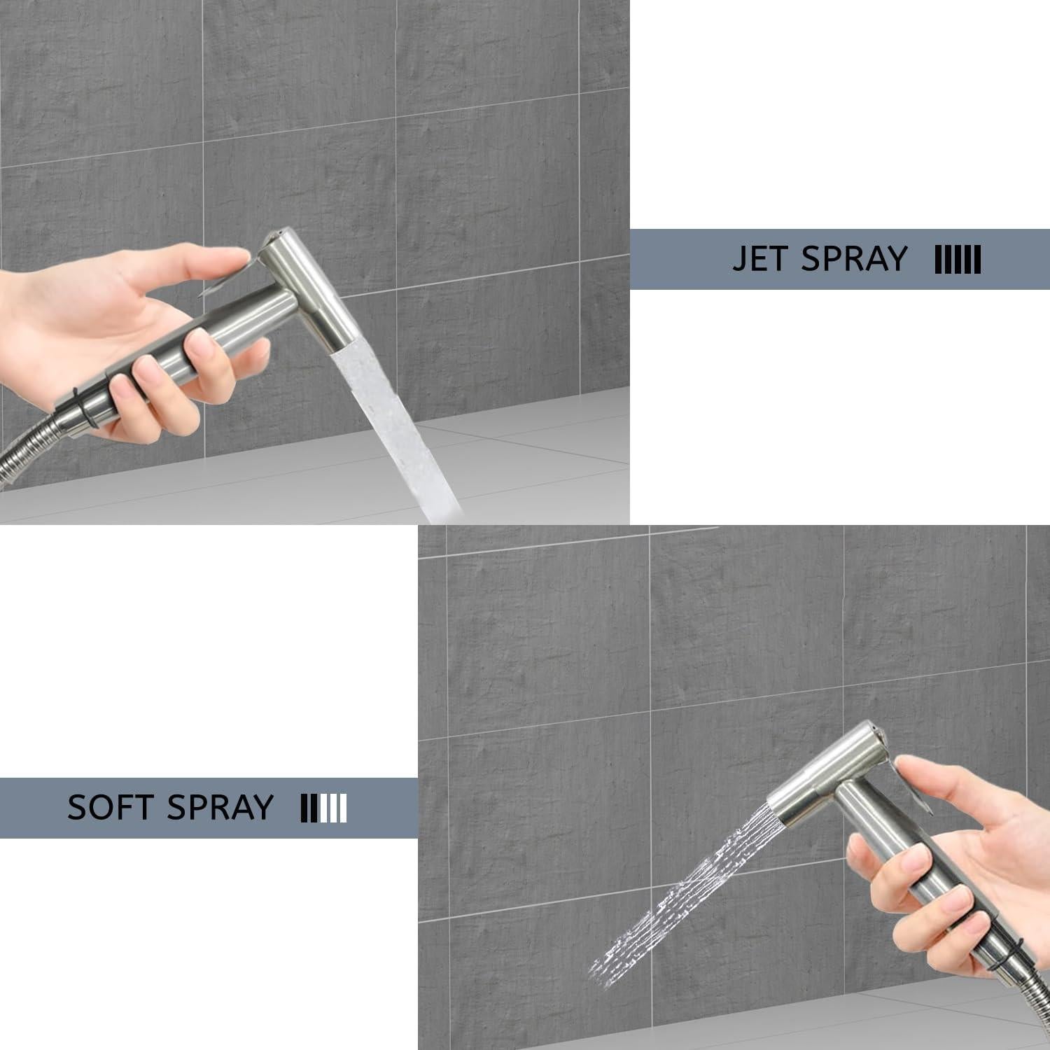 Rociador de Bidet ZEDAOTC Acero Inoxidable 304 150 cm