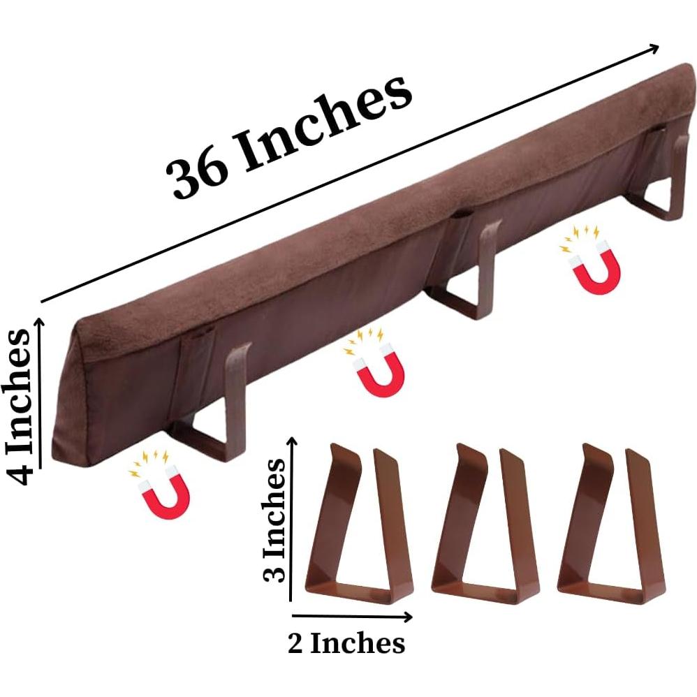 Tapón Magnético para Corrientes de Aire Evelots 91.44 cm