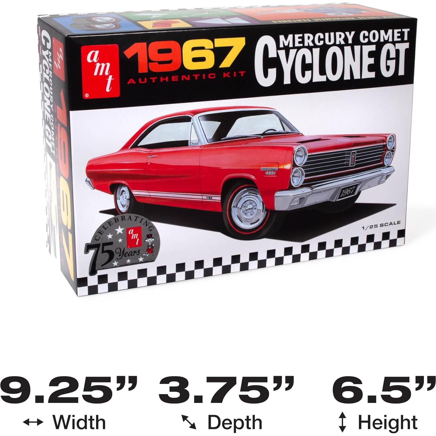 Kit de Modelo AMT 1967 Mercury Cyclone GT 1:25
