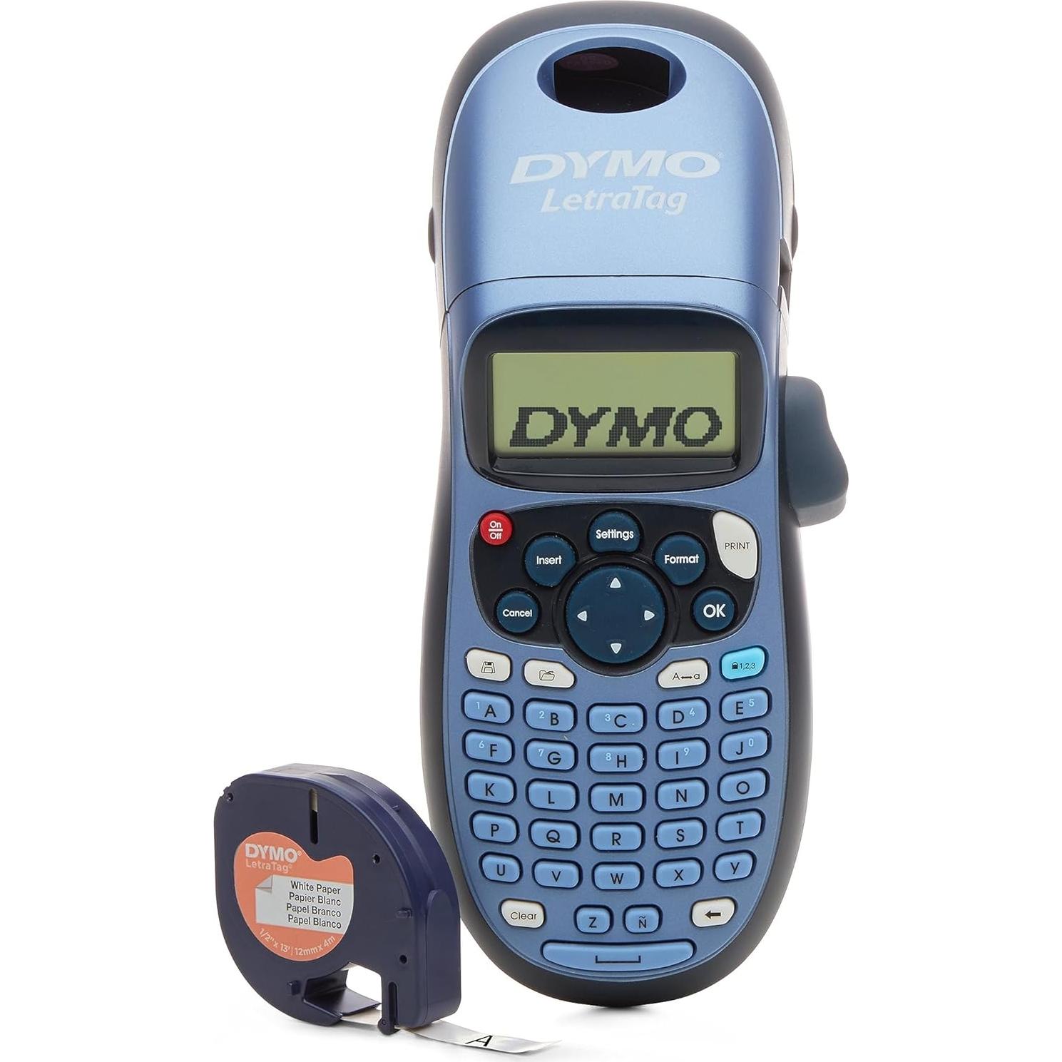 Etiquetadora de Mano DYMO LetraTag 100H Compacta y Portátil
