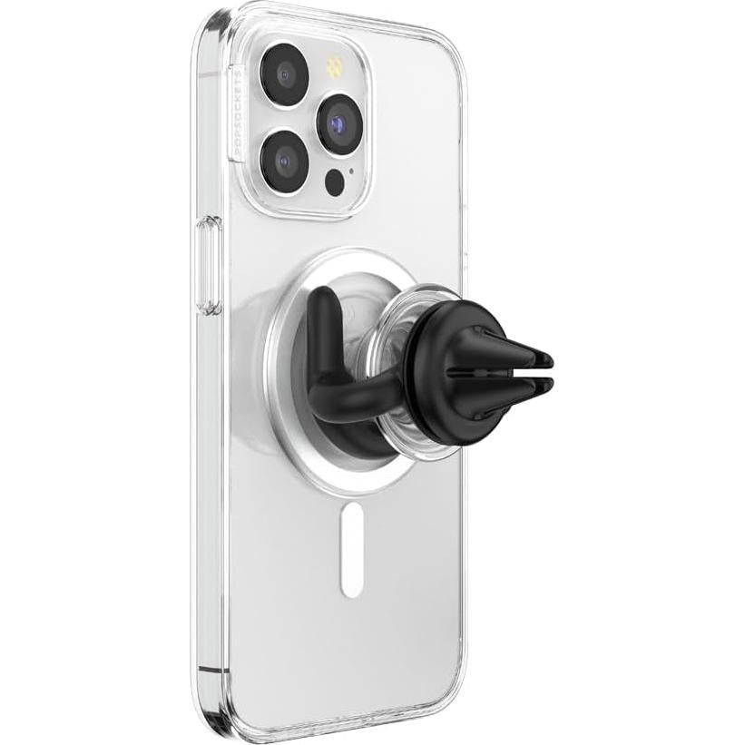 Soporte para Coche PopSockets Negro - Montaje Magnético para Teléfono