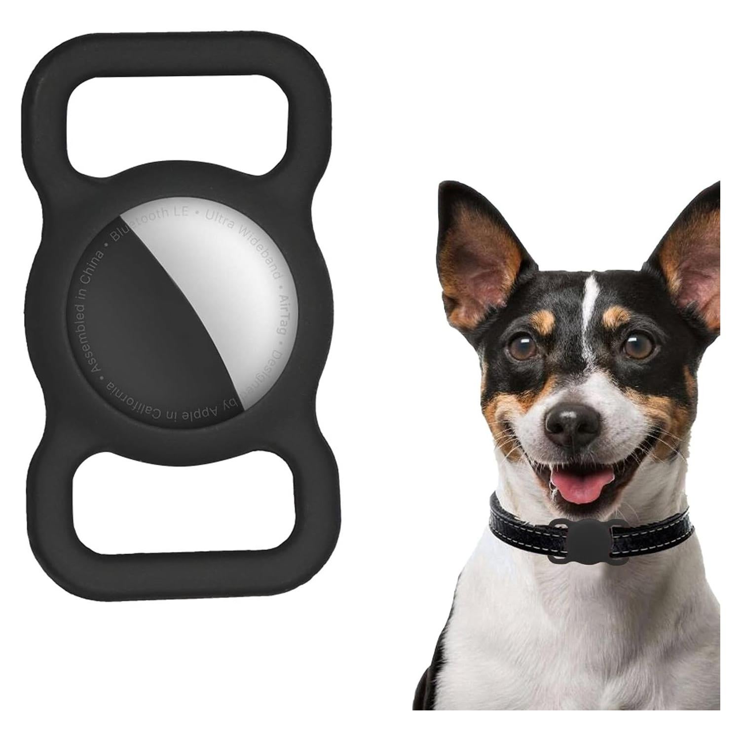 Soporte para Collar de Perro AirTag YAFIYGI Impermeable 2.03-2.54 cm