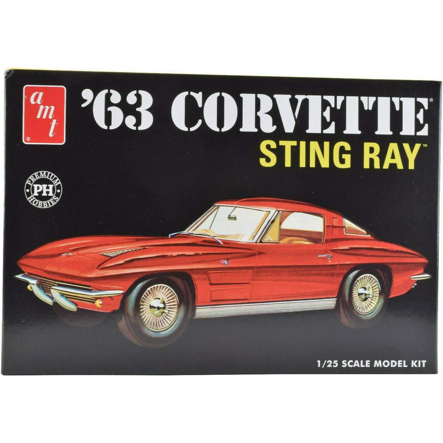 Kit de Modelo Premium Hobbies 1963 Corvette Sting Ray 1:25