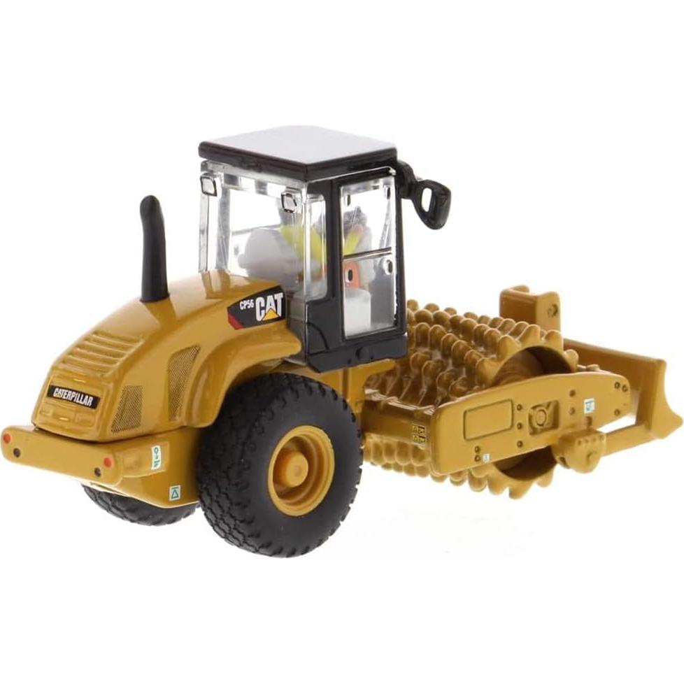 Caterpillar CP56 Padfoot Compactor Diecast 1:87 Detalles