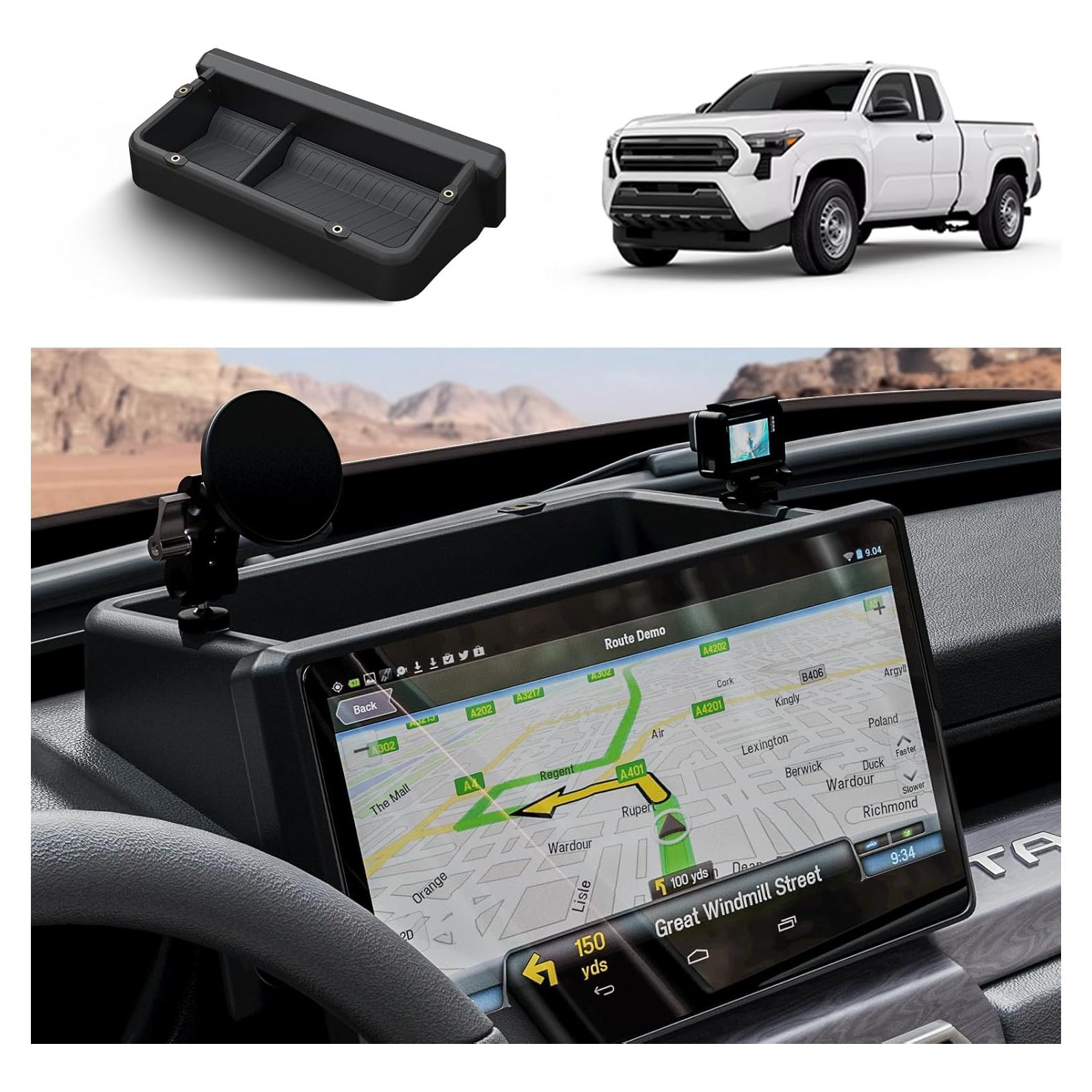 Organizador Detrás de Pantalla 14" HOUCLEMIC para Toyota Tacoma 2024